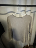 Brown Striped Top