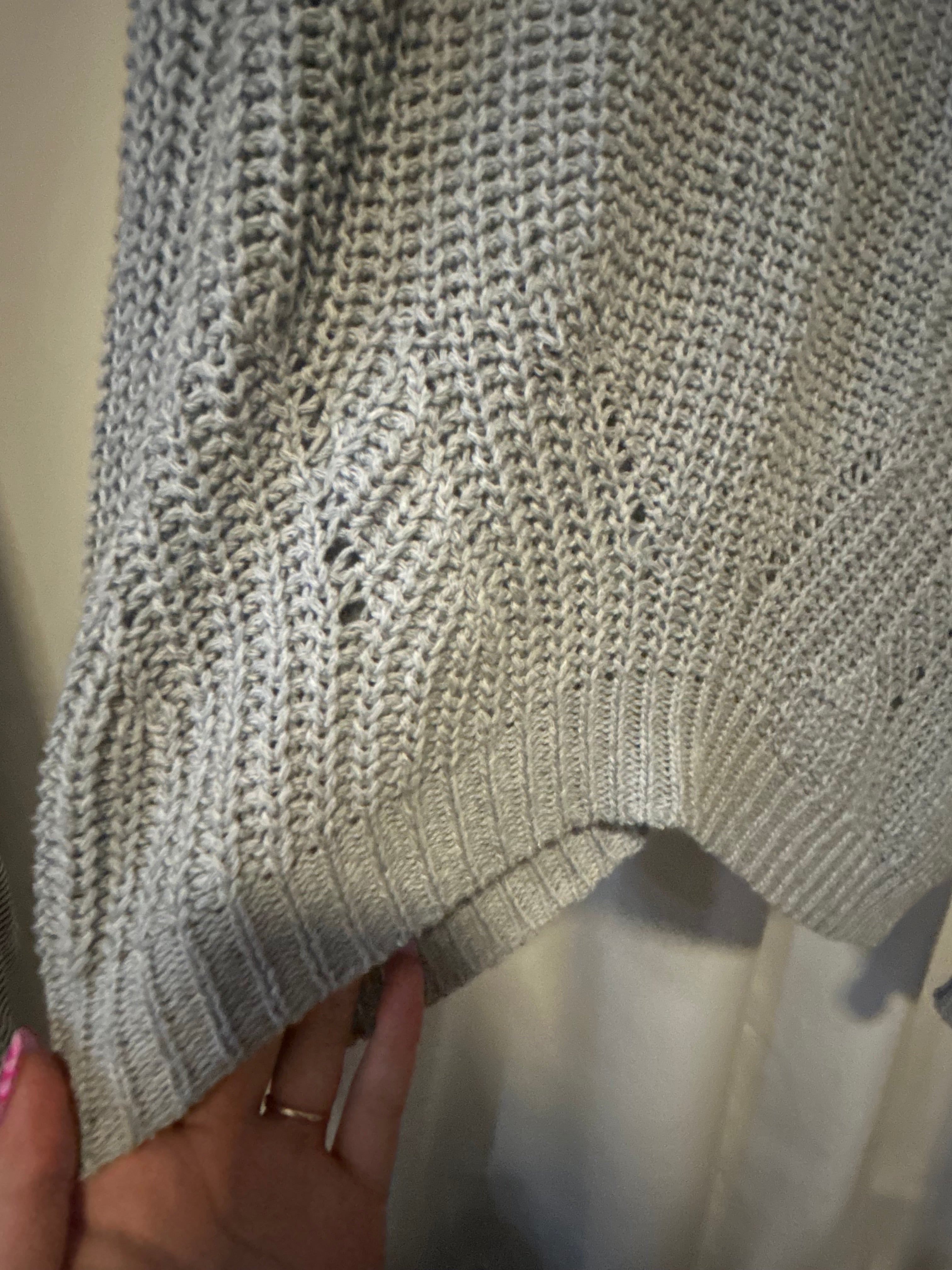 Light Blue Knitted Sweater