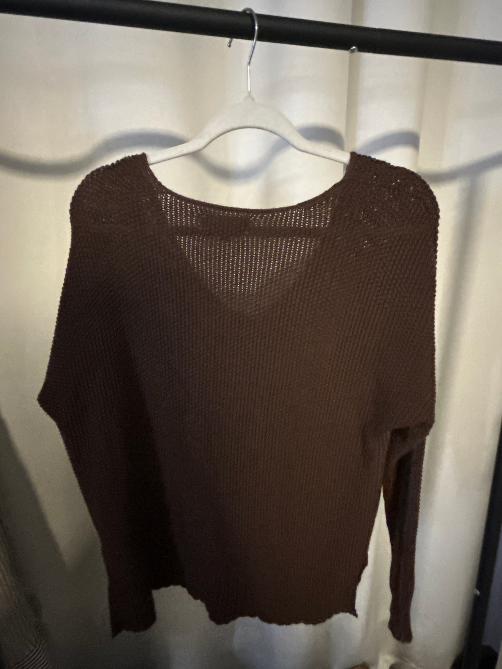 Brown Knitted Sweater