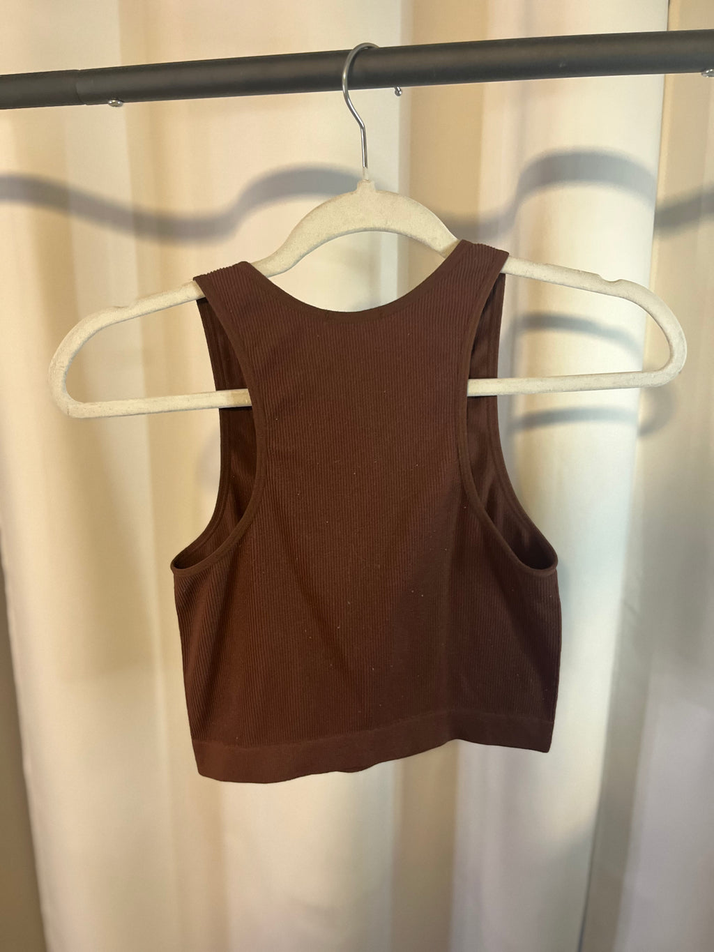 Brown Crop top