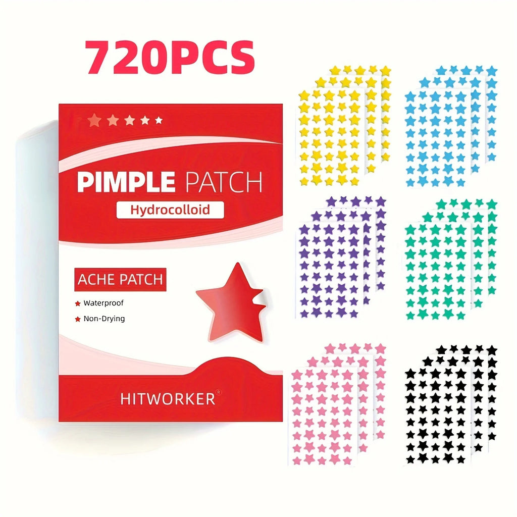 6-Color Star Pimple Patches